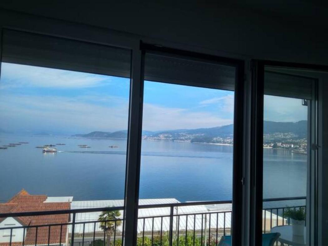 Ferienwohnung Ria Mar De Beluso Bueu Exterior foto